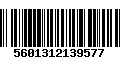 Código de Barras 5601312139577