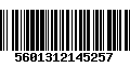 Código de Barras 5601312145257