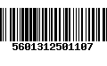 Código de Barras 5601312501107