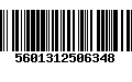 Código de Barras 5601312506348