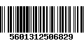 Código de Barras 5601312506829