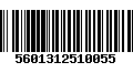 Código de Barras 5601312510055