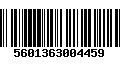 Código de Barras 5601363004459