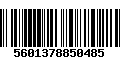 Código de Barras 5601378850485