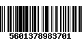 Código de Barras 5601378983701