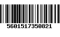 Código de Barras 5601517350821