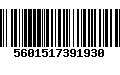 Código de Barras 5601517391930