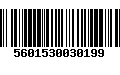 Código de Barras 5601530030199