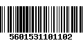 Código de Barras 5601531101102