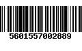 Código de Barras 5601557002889