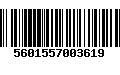 Código de Barras 5601557003619