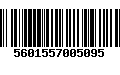 Código de Barras 5601557005095