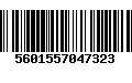 Código de Barras 5601557047323