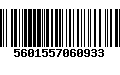 Código de Barras 5601557060933