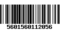 Código de Barras 5601560112056