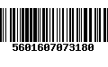 Código de Barras 5601607073180