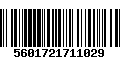 Código de Barras 5601721711029