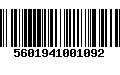 Código de Barras 5601941001092