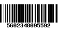 Código de Barras 5602348095592