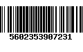 Código de Barras 5602353907231