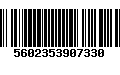 Código de Barras 5602353907330