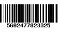 Código de Barras 5602477823325