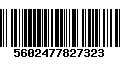 Código de Barras 5602477827323