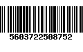 Código de Barras 5603722508752