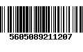 Código de Barras 5605089211207