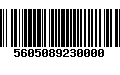 Código de Barras 5605089230000