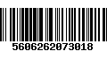 Código de Barras 5606262073018