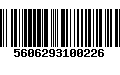 Código de Barras 5606293100226