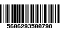 Código de Barras 5606293500798