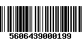 Código de Barras 5606439000199