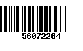 Código de Barras 56072204