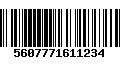 Código de Barras 5607771611234