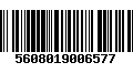 Código de Barras 5608019006577