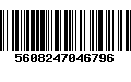 Código de Barras 5608247046796