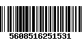 Código de Barras 5608516251531