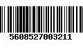 Código de Barras 5608527003211