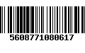 Código de Barras 5608771080617