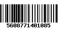 Código de Barras 5608771401085