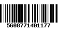 Código de Barras 5608771401177