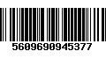 Código de Barras 5609690945377