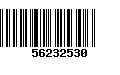 Código de Barras 56232530