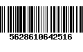 Código de Barras 5628610642516