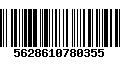 Código de Barras 5628610780355