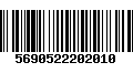 Código de Barras 5690522202010