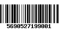 Código de Barras 5690527199001