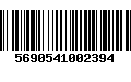 Código de Barras 5690541002394